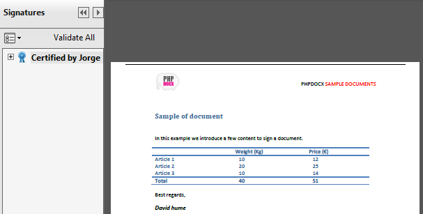 pdx:sign (for PDF files) Digitally signs a PDF document - Javadocx